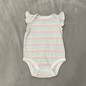 GAP Rainbow Stripe Onesie